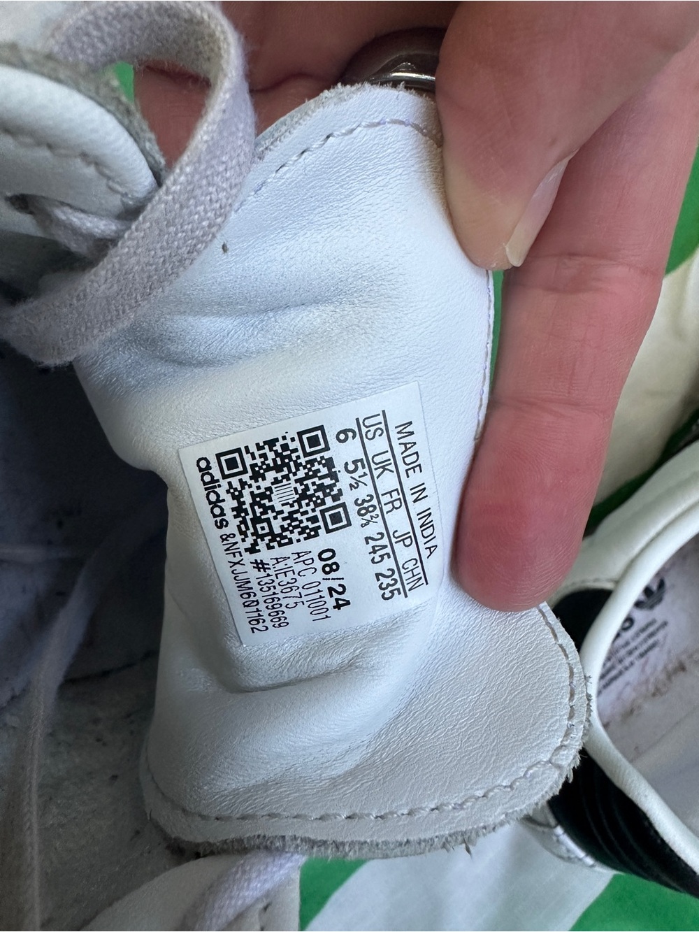 ADIDAS OG samba cloud white / core black - Picture 4 of 5